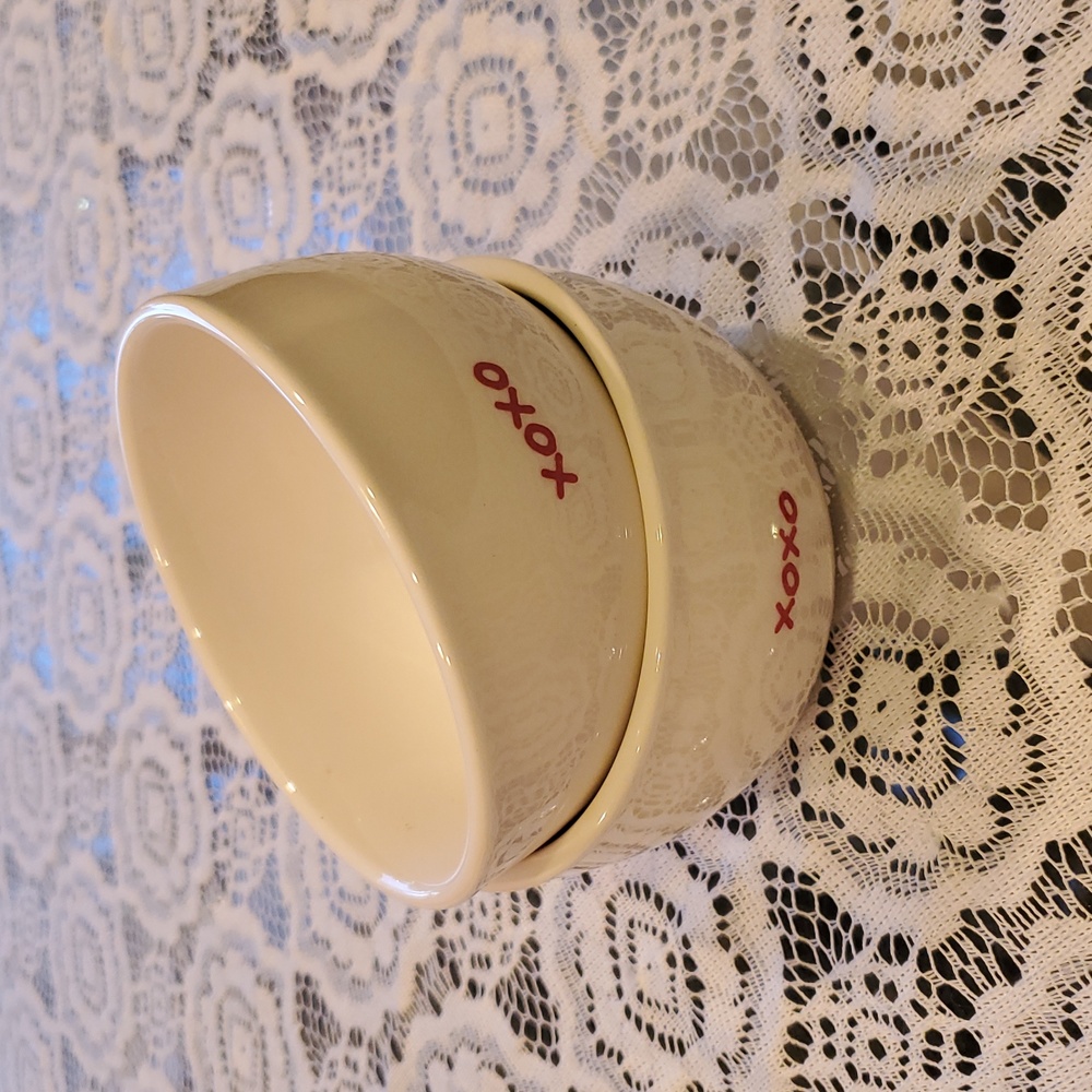 "Xoxo" Small Bowls  (2)